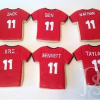 Uga Football Jerseys UGA football jerseys to match a birthday cake