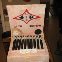 Fondant Covered Tried For A Wood Grain Look But Need More Practice On Covering Foam Core Boards Cigars Are Preztels Wrapped In Chocolate Fondant covered-tried for a wood grain look but... need more practice on covering foam core boards! Cigars are preztels wrapped in...