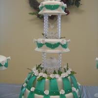 My Mom's Wedding Cake 