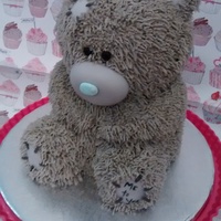 I Made This For My 12 Yr Old Niece I Carved It From 5 X 6 Inch Cakes I Made The Ears And Arms From Cake Pops From The Cake I Cut Off It T I made this for my 12 yr old niece. I carved it from 5 x 6 inch cakes. I made the ears and arms from cake pops from the cake I cut off. It...