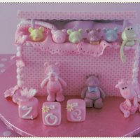 Babys 1St Birthday Cake Its An 8 X 4 Inch Vanilla Sponge Covered In Fondant And Patterned Rice Paper Baby's 1st Birthday Cake. It's an 8 x 4 inch vanilla sponge covered in fondant and patterned rice paper.