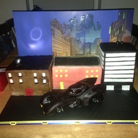 Bat Mobile Cake Bat mobile cake