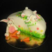 Another Bunny Easter Cake *Another bunny Easter cake.