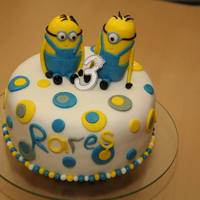 Despicable Me Cake All Sugarpaste Thanks For Watching *Despicable me cake. All sugarpaste, thanks for watching.