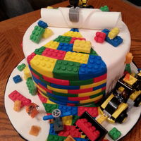 Lego Birthday Cake For James 