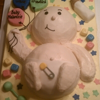 Baby Shower Cake 