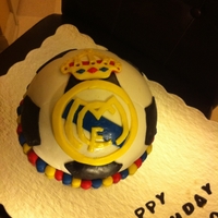 Byron's Real Madrid Black forest cake with MMF