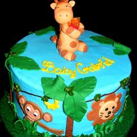 The Couple Had A Jungle Theme But Wanted Pooh Bear Incorperated In There Cus Of The History With The Dadhad No Idea How To Do That So I Ju... the couple had a jungle theme but wanted pooh bear incorperated in there cus of the history with the dad..had no idea how to do that so i...