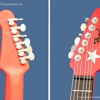 Stand Up Electric Guitar Cake