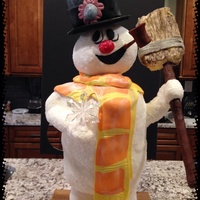 Frosty The Snowman Cake For Christmas Frosty the snowman cake for christmas
