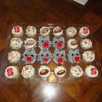 Nc State Cupcakes NC State cupcakes for my son's friends birthday. Go Wolfpack!