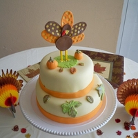 Thanksgiving Cake All Sugar!!!