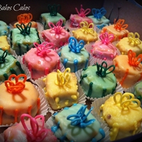 Spongecake Hazelnut Petit Fours Not sure if these were worth the time, but I had been wanting to try them for over a year. Check!