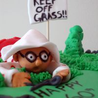 Crazy Grass Lady