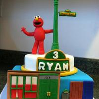 Elmo For A Third Birthday For my nephew's third birthday