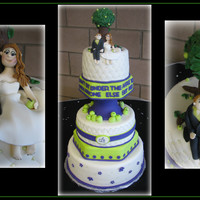 Under The Apple Tree The bride and groom were doing an apple theme =) They wanted "Don't sit under the apple tree with anyone else but me!" put...