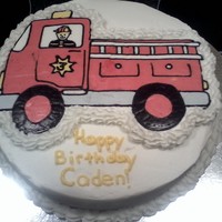Caden's Firetruck 