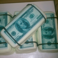 100 Bill Stack Cake 