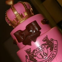 Juicy Couture Inspired Sweet 16 All Red Velvet with Cream Cheese Filling. All MMF.