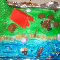 Camping Thanks to much inspiration from fellow cakecentral contributors