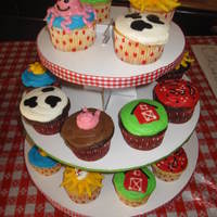 Little Farm Cake And Cupcakes