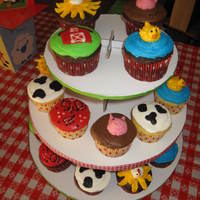 Little Farm Cake And Cupcakes