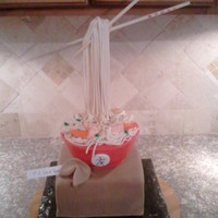 Bowl Of Pho Everything Is Edible Except For The Chopsticks The Bottom Tier Is A 7X7 Chocolate Cake Covered In Buttercream And Then In Fo Bowl of Pho. Everything is edible except for the chopsticks. The bottom tier is a 7x7 chocolate cake covered in buttercream and then in...