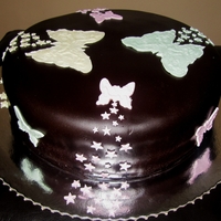 "butterfly Effect" butterflies cake