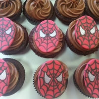 Spiderman Cupcakes 