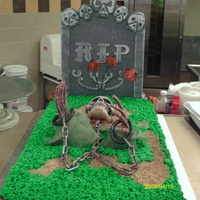 1319929248.jpg Entered this cake into a local competition. Placed 1st in its class