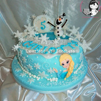 Frozen All sugar paste