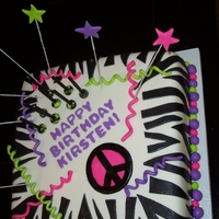 1329329171.jpg Zebra Stripe Birthday Cake
