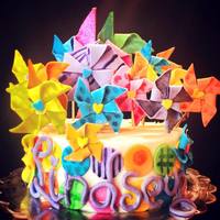 Pinwheel Birthday Cake *
