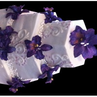 Purple Orchid Cake 