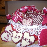 Valentines Cookiesvalantines Cookies 