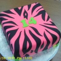 Pink Zebra Hot pink, zebra striped