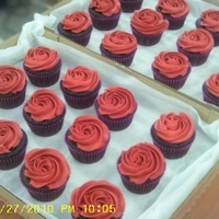 Rose Cupcakes 