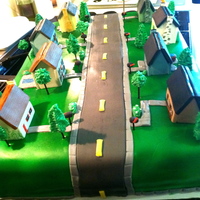 Neighborhood Cake Vanilla Cake with raspberry filling and vanilla buttercream dream frosting. Almost everything on the cake is edible, the only things that...