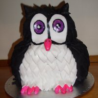 Owlly Owl Cake When i saw the cake done by Barbdellinger I had to give it a go - this one was a disaster from start to finish lol I guess it didn't...
