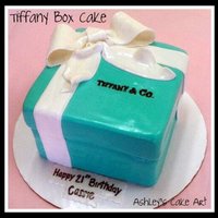 Tiffany Box Cake 