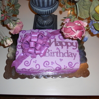 Lavender Birthday Cake 