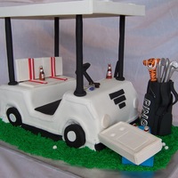 Golf Cart Cake