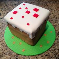 Minecraft Cake Minecraft Cake for kids birthday party.