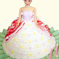 This Was My Daughters 4Th B Day Cake She Had Several Requests It Had To Be Pink Yellow White And Red It Had To Have Pearls Flowers An This was my daughter's 4th B-Day cake. She had several requests: it had to be pink, yellow, white and red; it had to have pearls,...