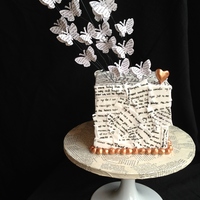 If You Write Me A Letter, I'll Write You One Too Pen pals cake