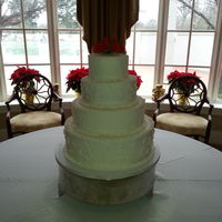 Hand Roses Piping And Lace Work Hand roses, piping and lace work