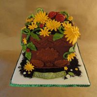Flower Pot Cake