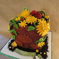 Flower Pot Cake