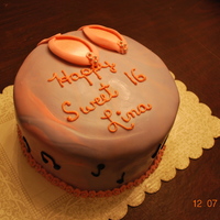 Sweet 16 Birthday Cake 