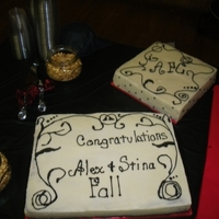Topsy-Turvy Wedding Cake